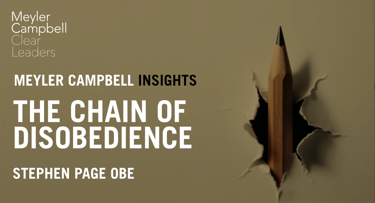 Meyler Campbell The Chain of Disobedience Final Meyler Campbell The Chain of Disobedience Final
