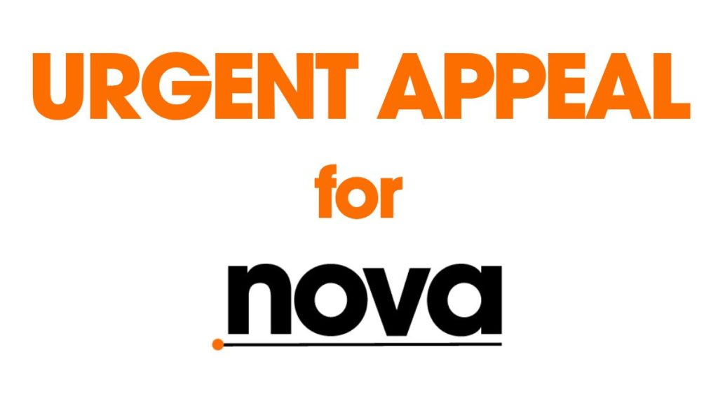 Urgent appeal NOVA