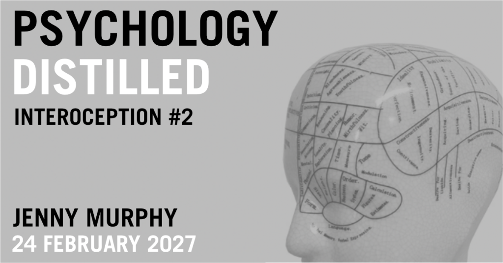 Interoception: Understanding Emotion Recognition in Others with Jenny Murphy: Session #2 (Hybrid)